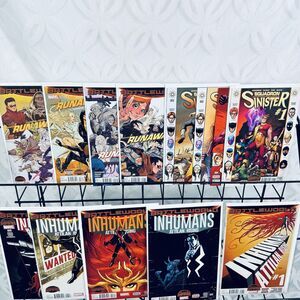 Secret Wars Inhumans 1-5 Sinister‎ Six 1-4 Runaways 1-4 Lot 2015 Battleworld